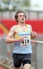 Charles Pasco (New Marske) winner of the under-17 1500 and 3000 metres.